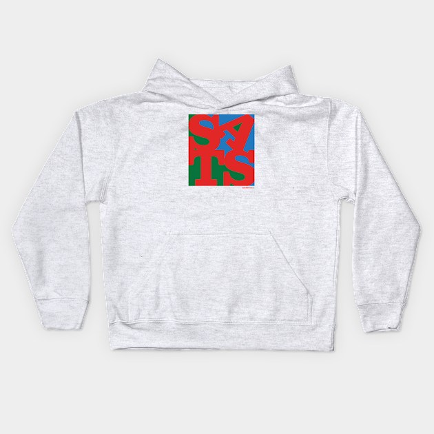 Stacking SATS is an Art! Kids Hoodie by Satoshi Symbol